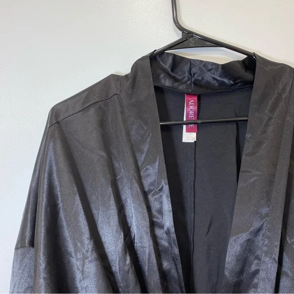 Silky “satin” robe - adore me - Picture 5 of 6